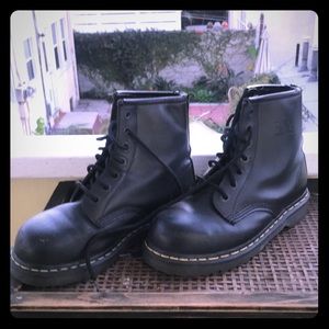 Dr. Martens Industrial Steel Toe Boots